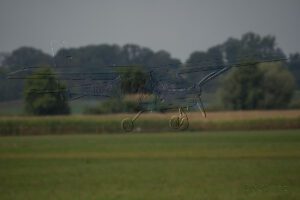 Transparent airplane