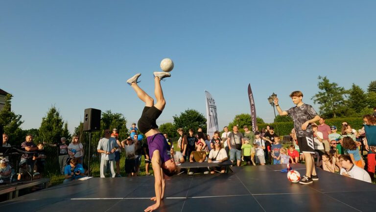Freestyle football in Niepołomice