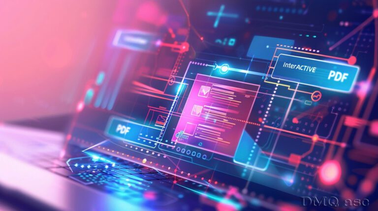 Interactive PDF. A futuristic version of electronics.