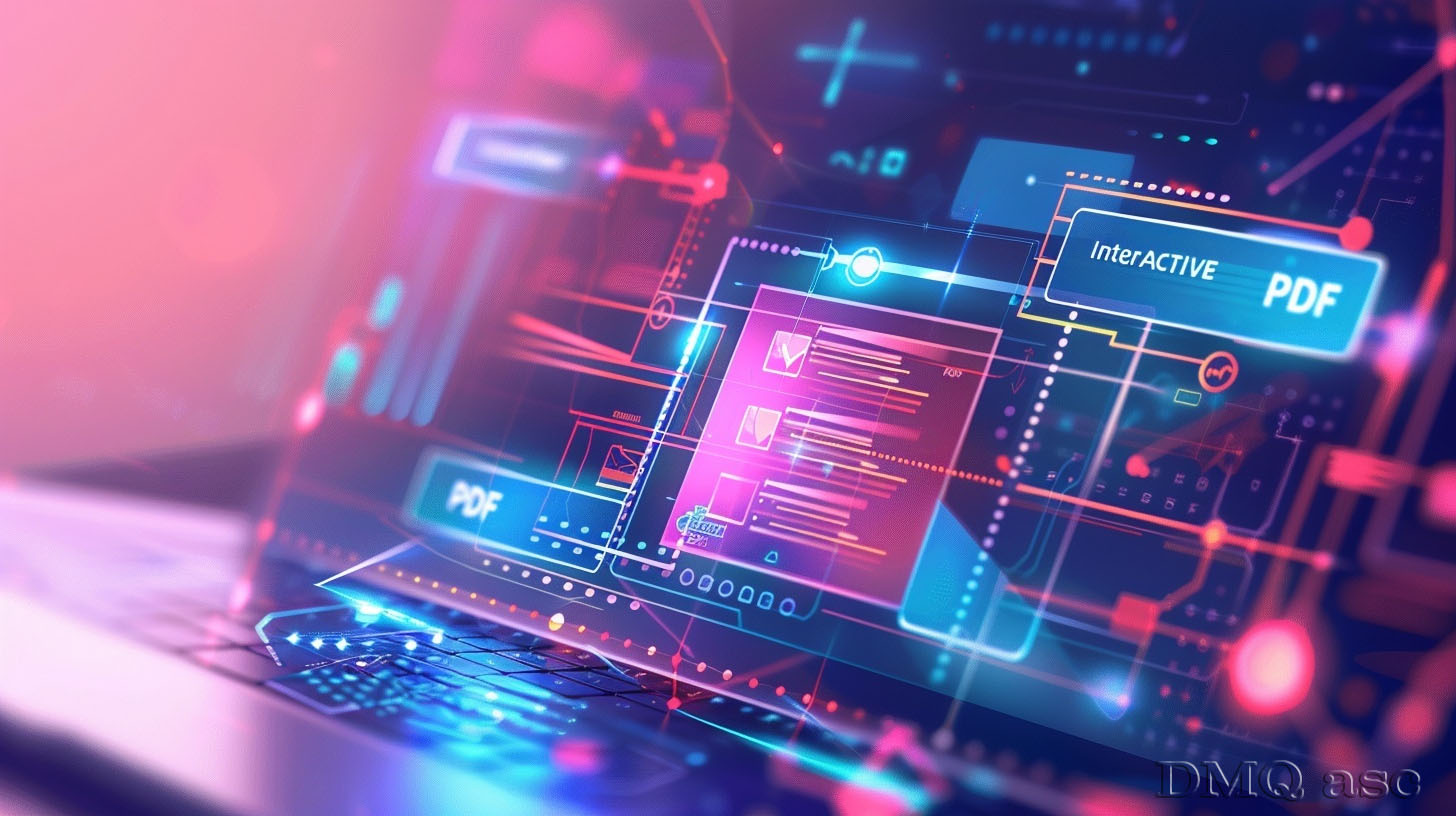 Interactive PDF. A futuristic version of electronics.