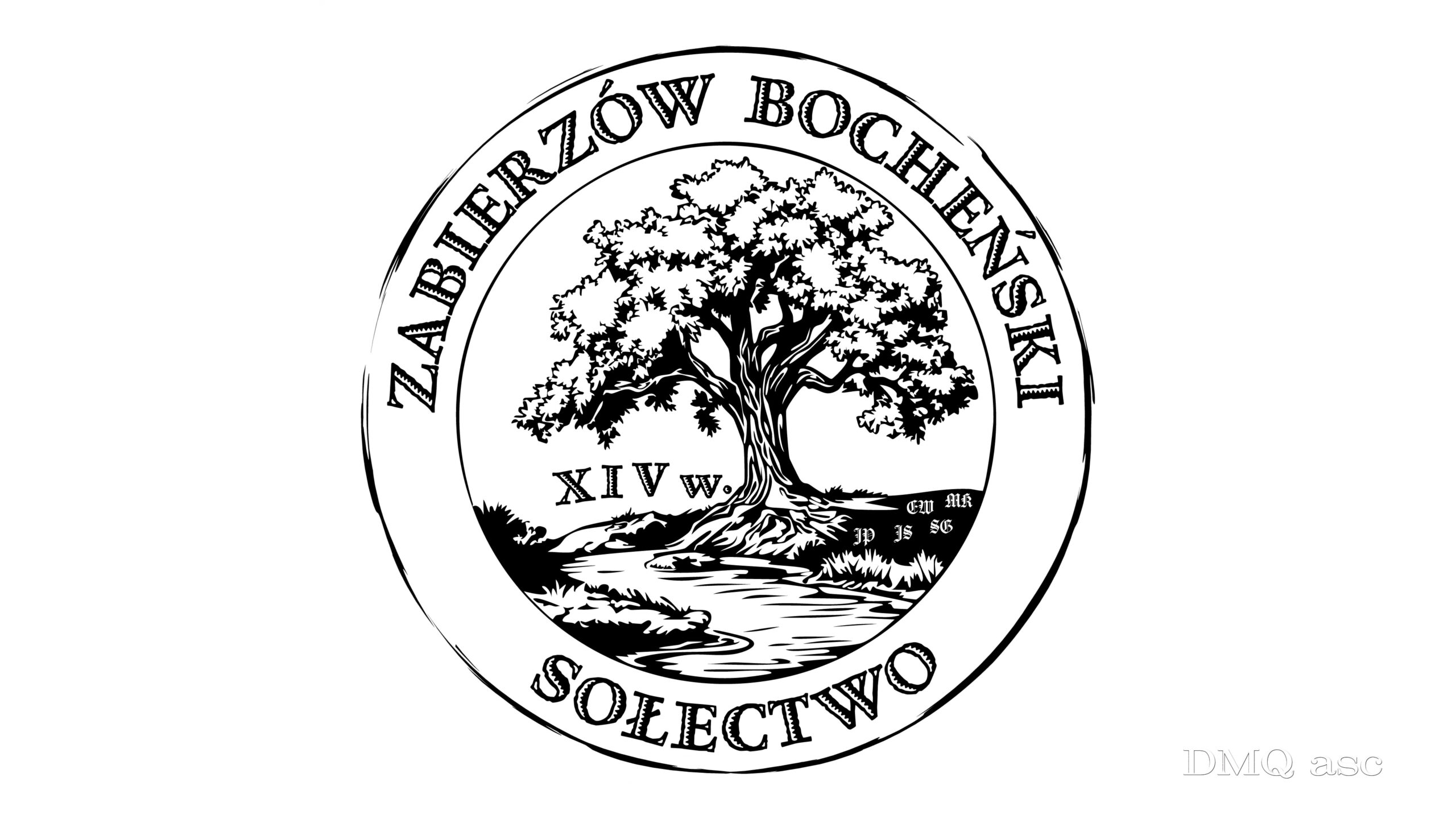 Logo of the town of Zabierzów Bocheński