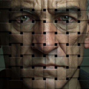 BASKET WEAVE Portrait Effect.